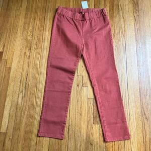 Soft Surroundings Pants Womens Small Petite Metro Pull On Leggings Coral Orange